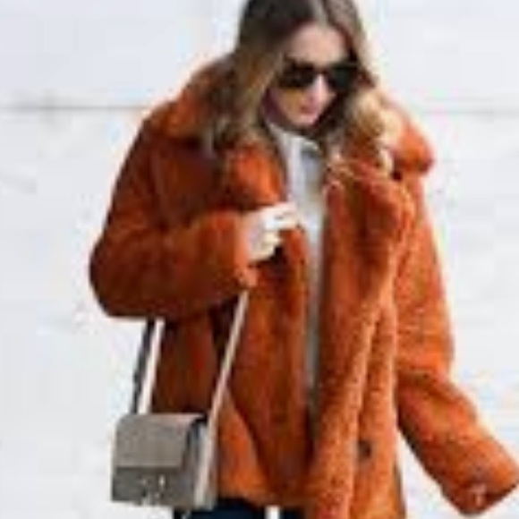 Free People Faux Teddy Coat - Picture 3 of 10